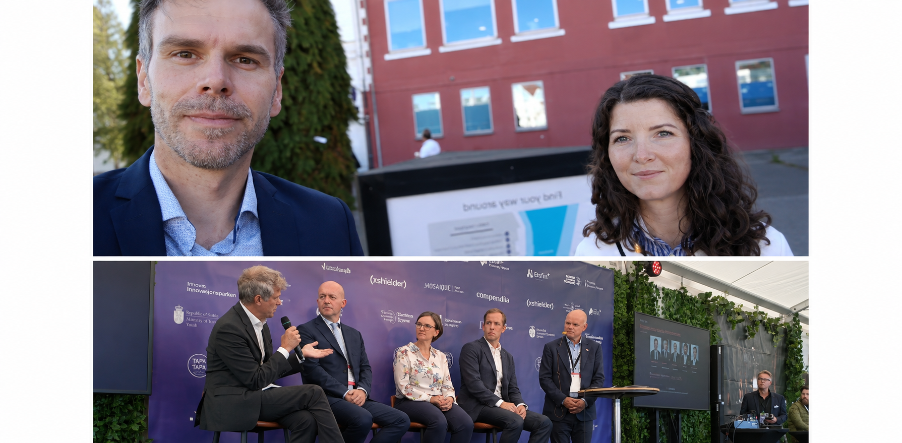 Svetlana Kohnert and Nicolas Kohnert at ONS 2026 in Stavanger