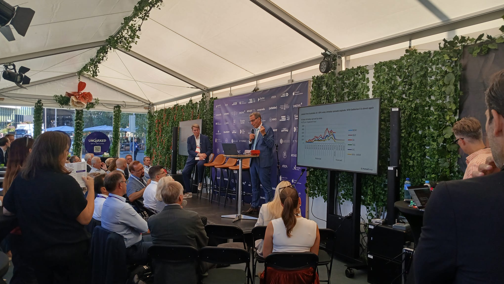 Energy discussion during ONS 2026 in Stavanger